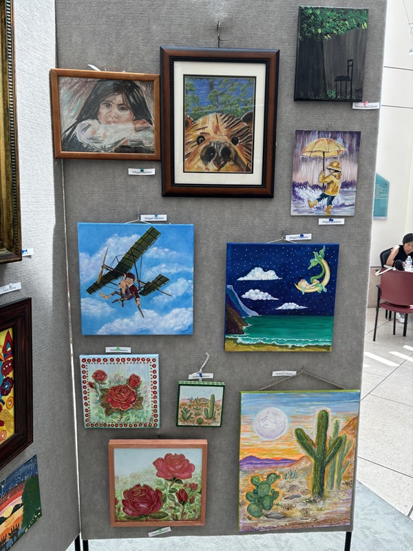 culver city senior center art exhibit june 2024